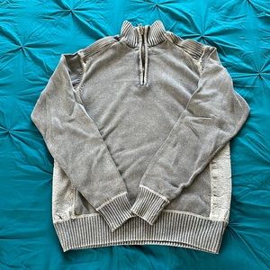 Mens BKE buckle quarter zip